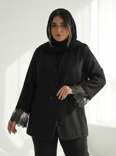 کت مجلسی زنانه مشکی