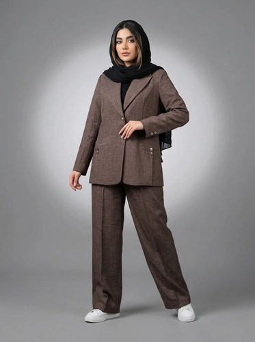 ست کت و شلوار مجلسی زنانه تابستانی